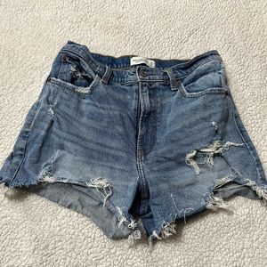 A&F High Rise Shorts